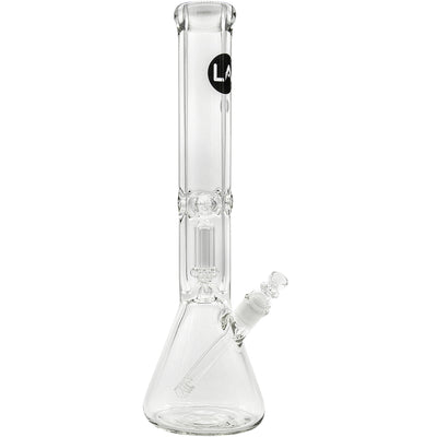 LA Pipes "King Bong" Ultra Heavy 9mm Shower-Head Beaker Bong - Headshop.com