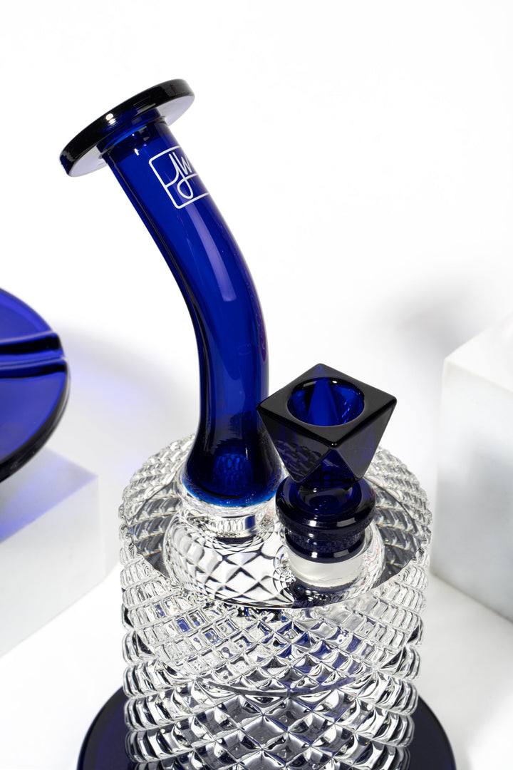 Twenties Collection Water Pipe | Cobalt - Headshop.com