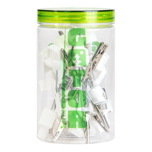 14PC JAR - Gator Klips Toilet Memo Clip - 4.5" - Headshop.com