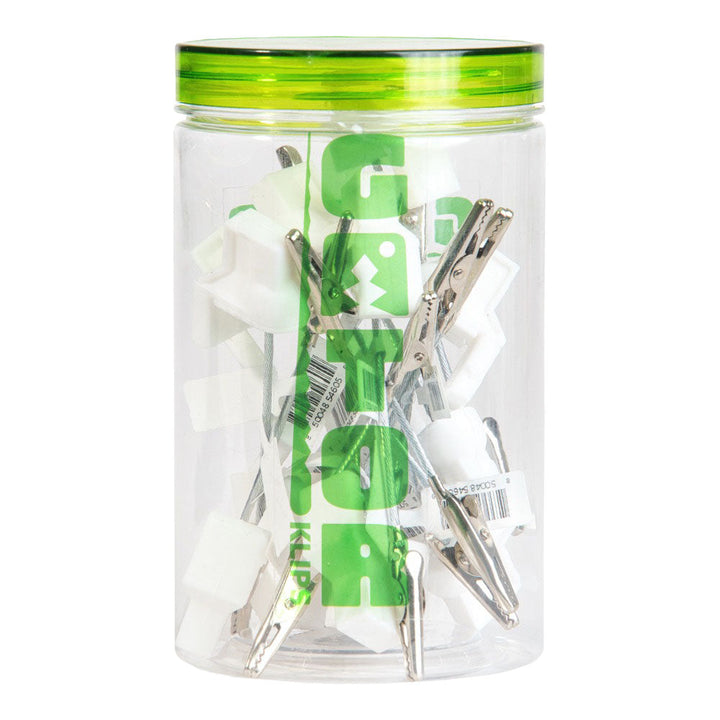 14PC JAR - Gator Klips Toilet Memo Clip - 4.5" - Headshop.com
