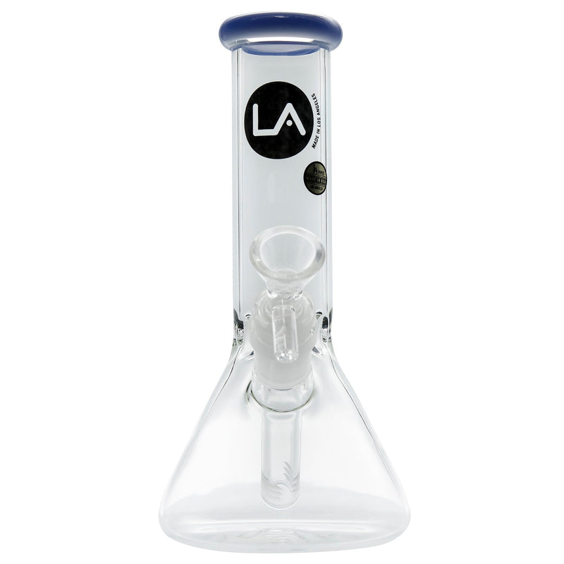 LA Pipes Beaker Bong - Multiple Colors - 8" - Headshop.com