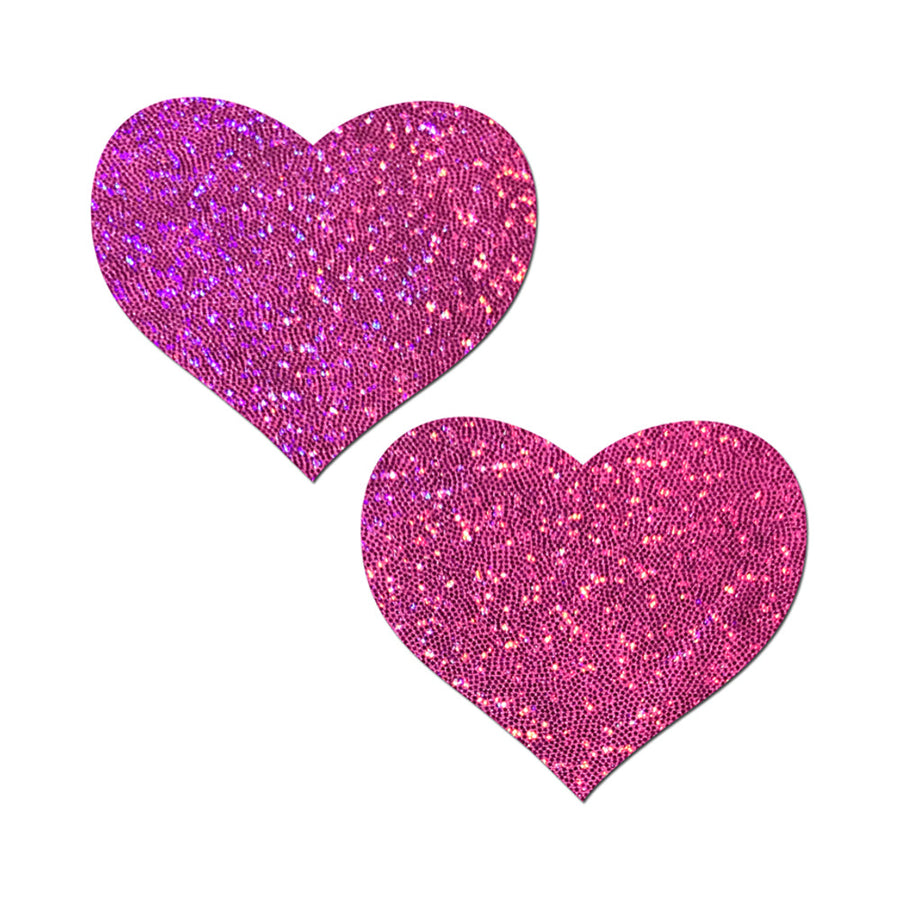 Pastease Love: Bubblegum Pink Hearts Nipple Pasties - Headshop.com