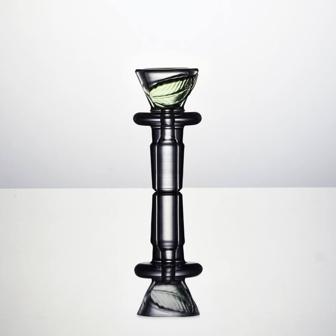 Vitae Glass Leaf Bowl - Headshop.com