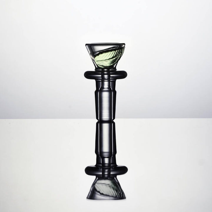 Vitae Glass Leaf Bowl - Headshop.com