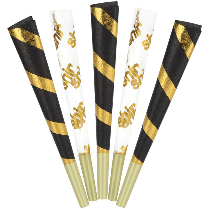 Shine 24K Gold Pre-Rolled Cones | King Size | 50pc Jar