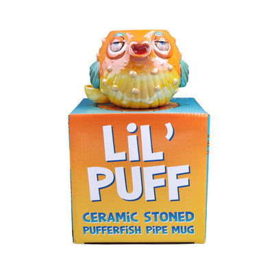 Stoned pufferfish mug pipe - Headshop.com