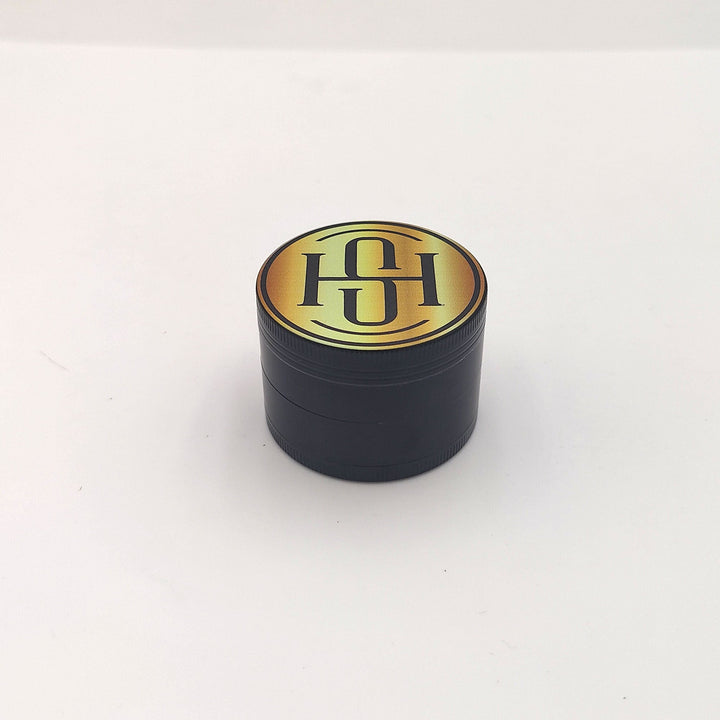 High Society - 4 PC 50mm Ceramic Teflon Coated Grinder - Gold - Headshop.com