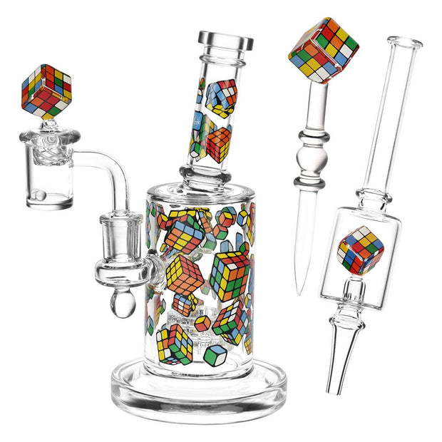 Pulsar Greatest Hits Series Glow Dab Rig Kit / 8" / 14mm F - Headshop.com