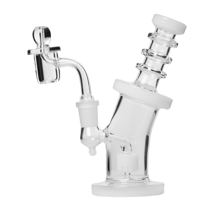 Human Grade 6.25" Bent Neck Dab Rig - Headshop.com