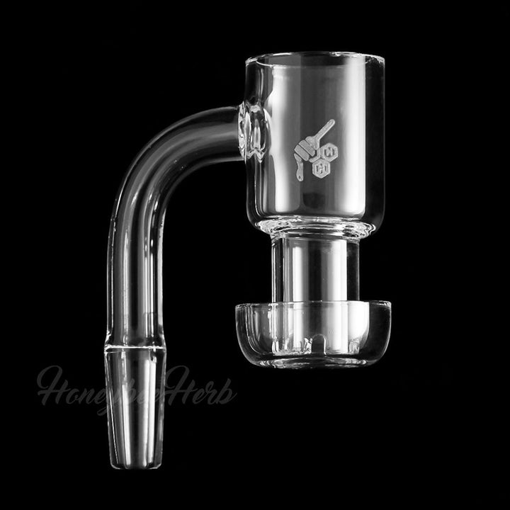 HONEYSUCKLE QUARTZ BANGER - 90° DEGREE | YL - Headshop.com