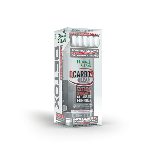 QCarbo20 Clear Same-Day Detox - Headshop.com