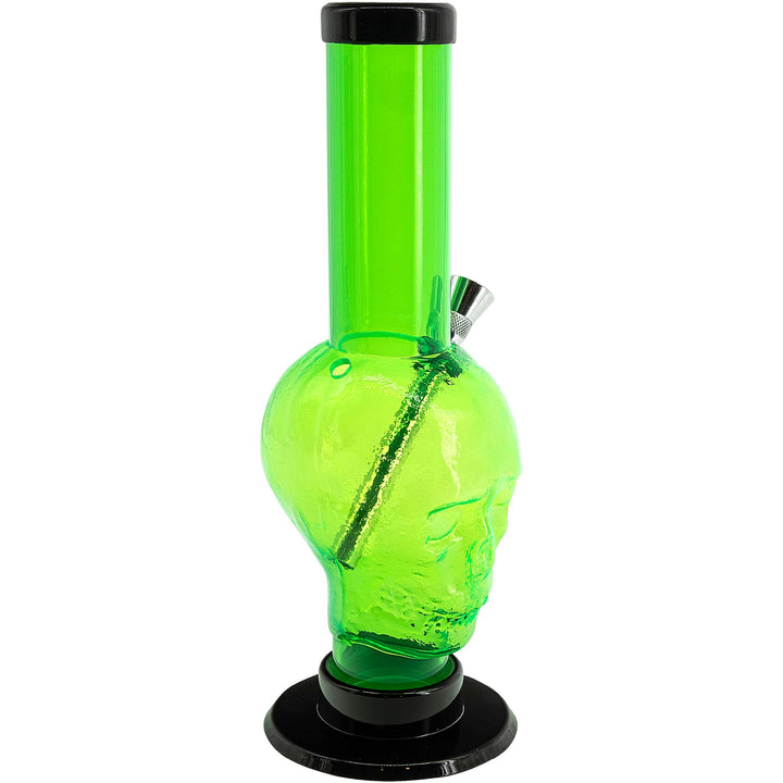 JM Enterprises  12-15" Acrylic Skull Chamber Bong - Multiple