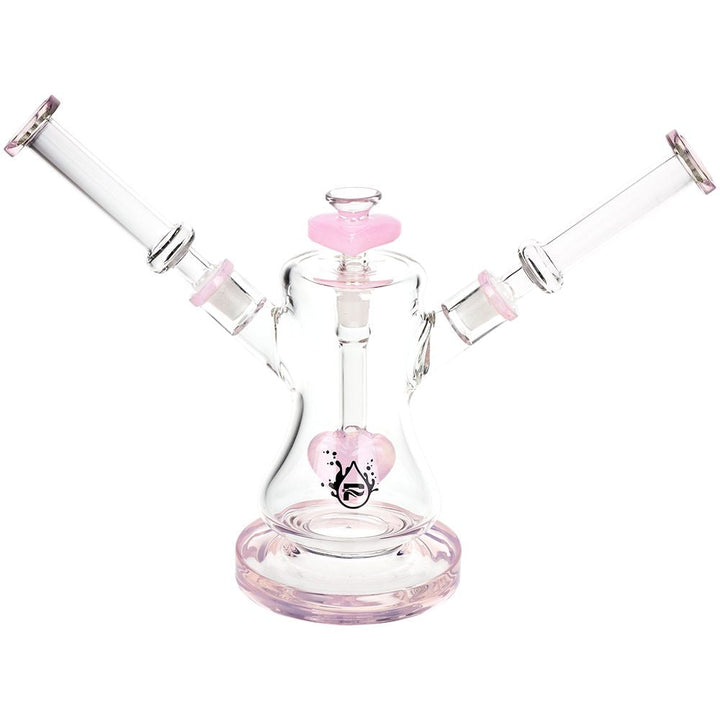 Pulsar Date Night: Part 2 Dual Neck Glass Water Pipe | 8.5" | 14mm F