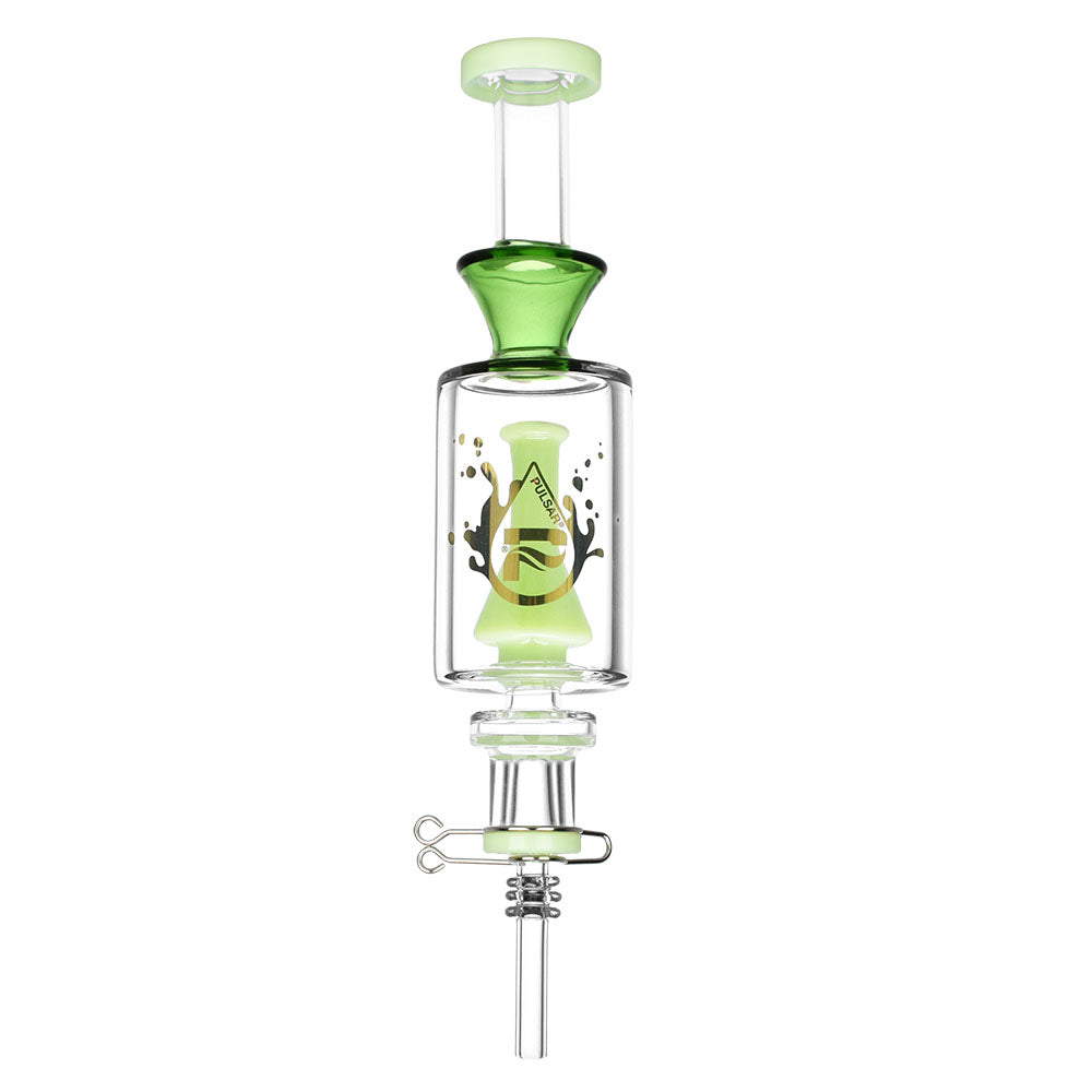 Pulsar Beaker Perc Vapor Vessel 2.0 w/ Quartz Tip | 8.5" | 14mm F - Headshop.com