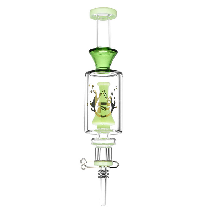 Pulsar Beaker Perc Vapor Vessel 2.0 w/ Quartz Tip | 8.5" | 14mm F - Headshop.com