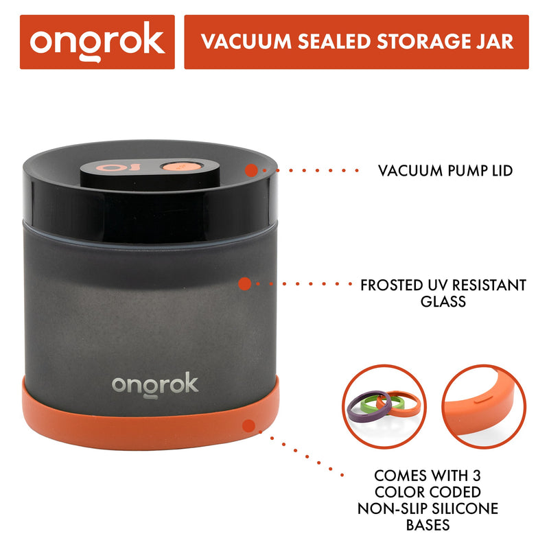 Ongrok Vacuum Pump Jar - Headshop.com