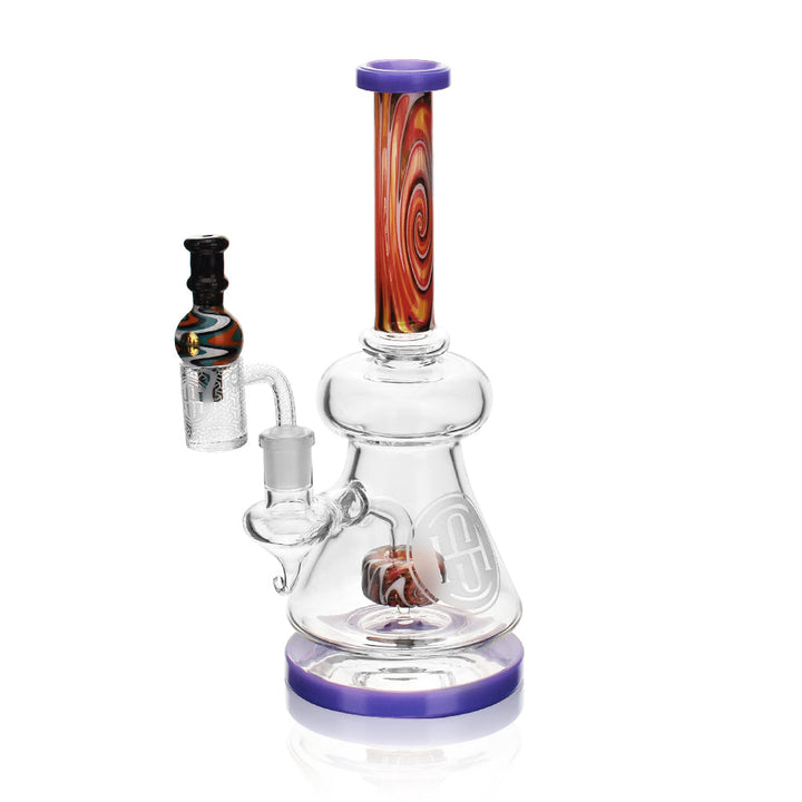 High Society - Pegasi Premium Wig Wag Hybrid Pipe (Purple) - Headshop.com