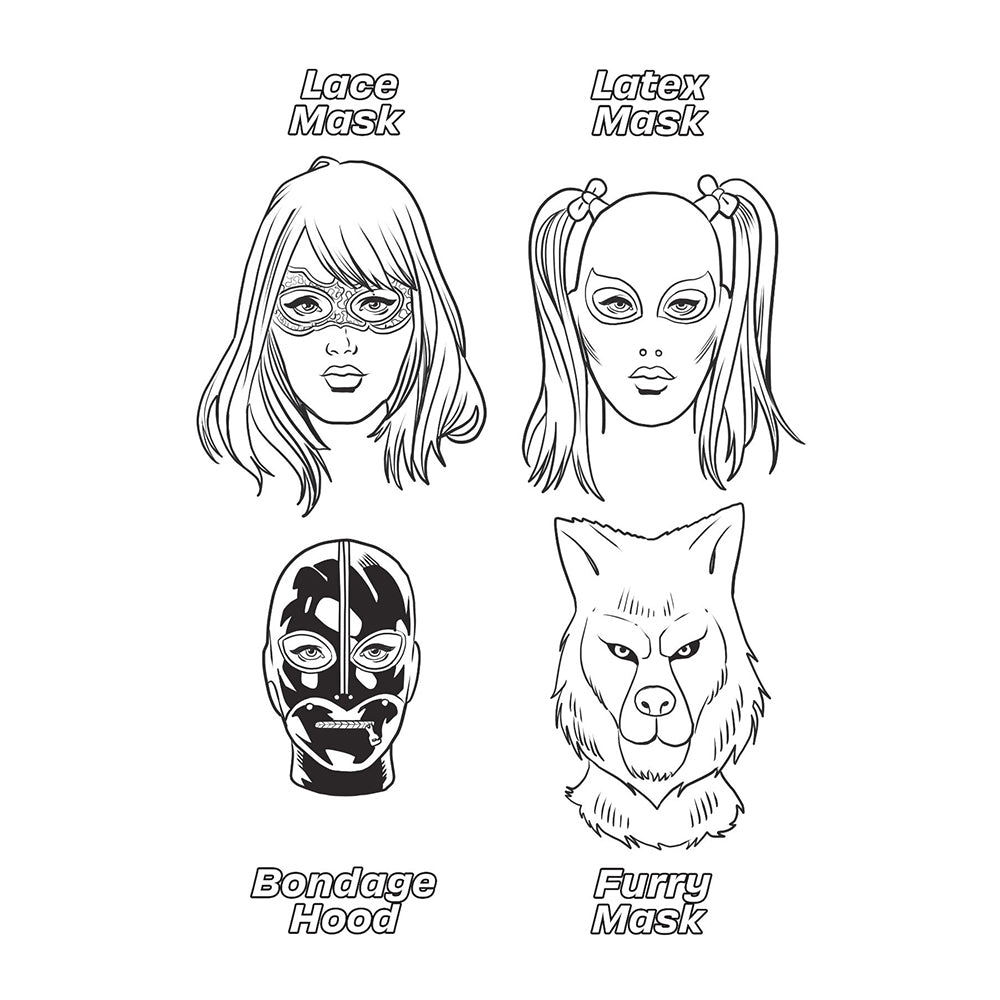 Fetishes Are Fun Coloring Book - Headshop.com