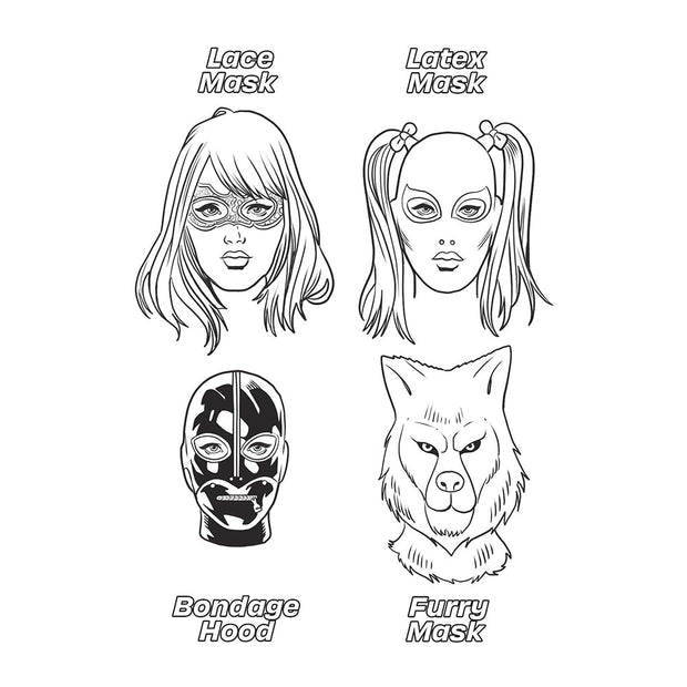Fetishes Are Fun Coloring Book - Headshop.com