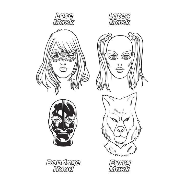 Fetishes Are Fun Coloring Book - Headshop.com