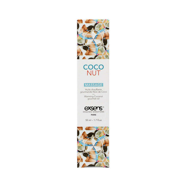 Exsens Warming Massage Oil Coconut 1.7 oz. - Headshop.com