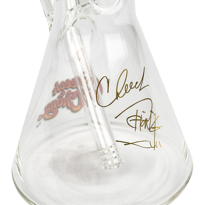 Cheech & Chong Glass Parked Beaker Bong - 15" / 14mm F - Headshop.com