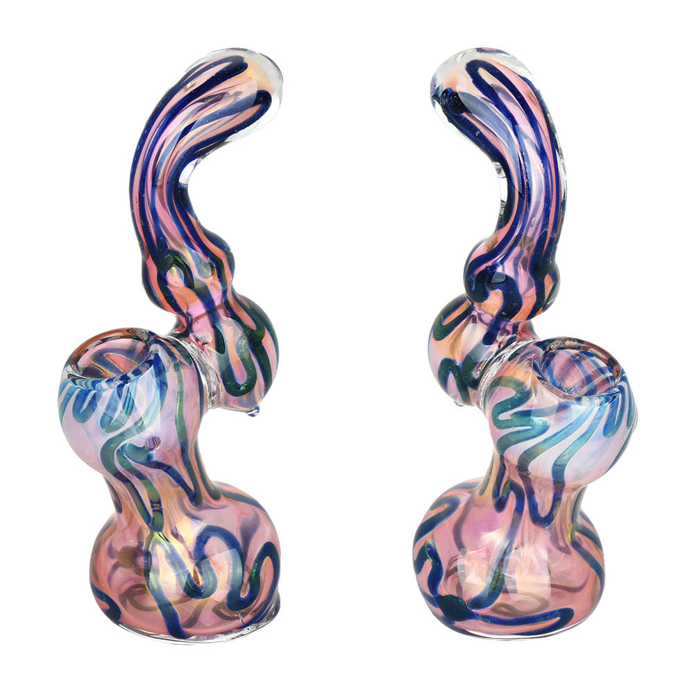 DNA Twist Gold Fumed Sherlock Bubbler - 5.5" - Headshop.com