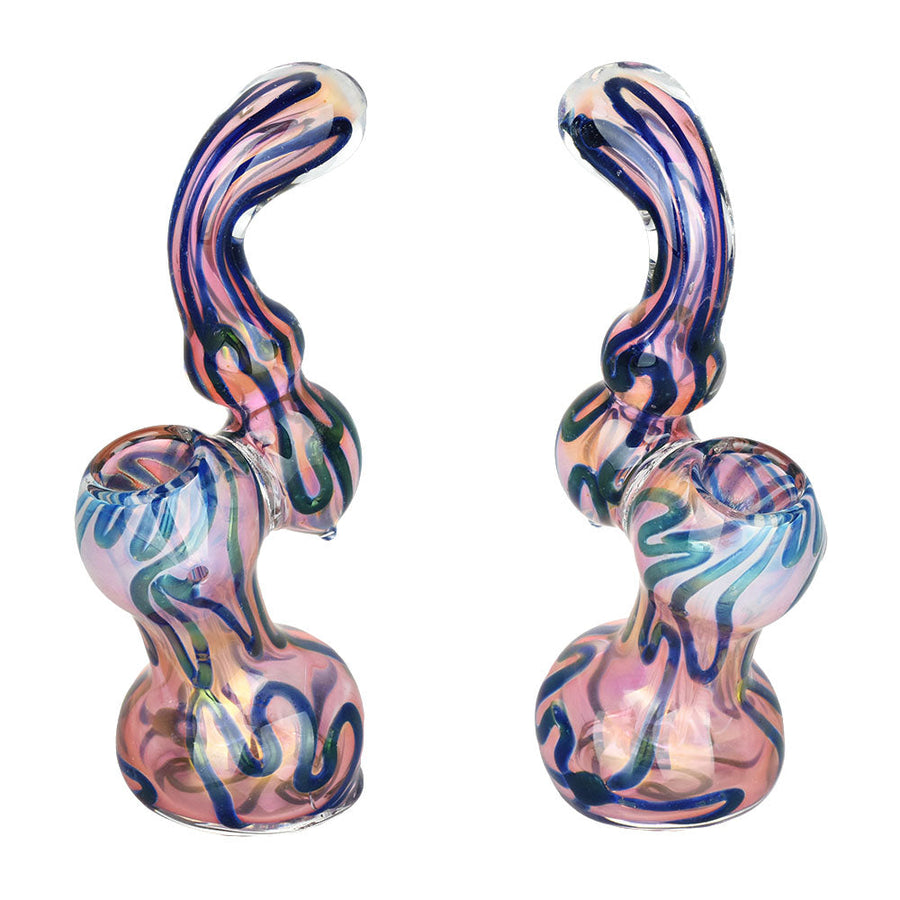 DNA Twist Gold Fumed Sherlock Bubbler - 5.5" - Headshop.com