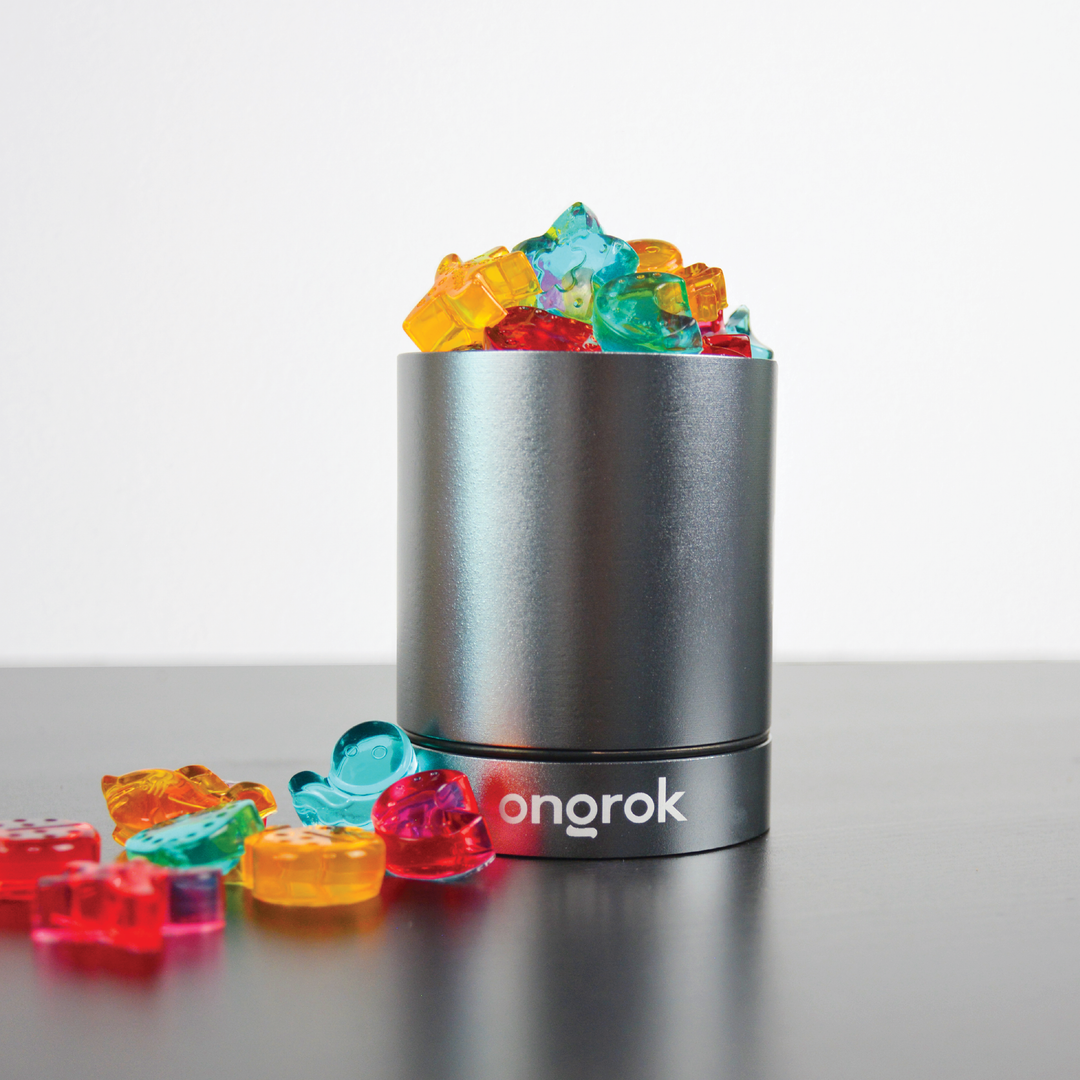 Ongrok Aluminum Metal Storage Jar - Headshop.com