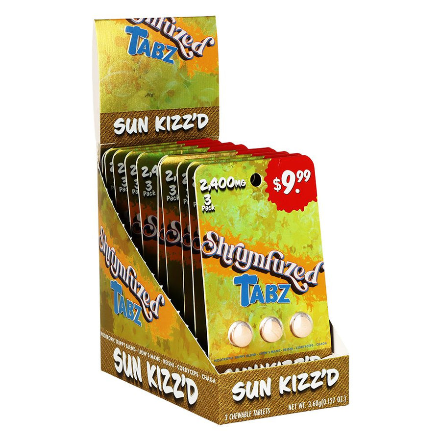 Shrumfuzed Tabz Nootropic Mushroom Blend Tablets | 2400mg | 3pc | 10pk Display - Headshop.com