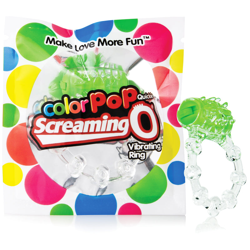 Screaming O Color Pop Quickie Green - Headshop.com