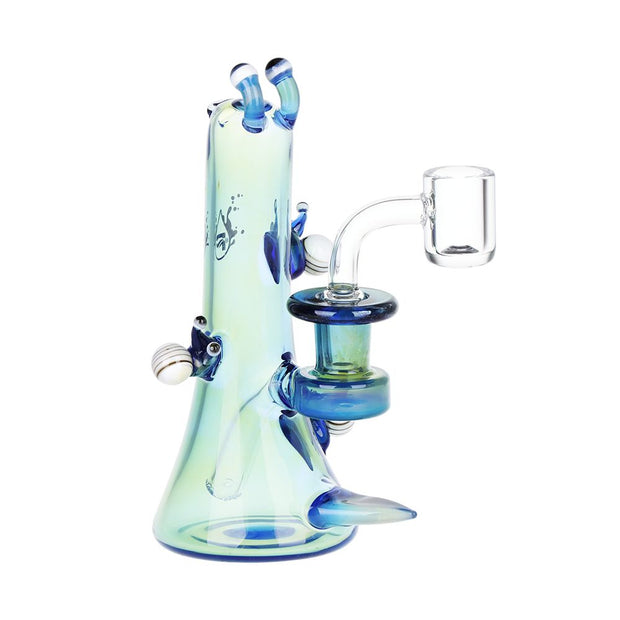 Pulsar Snail Smoochies Glass Dab Rig | 6" | 14mm F - Headshop.com