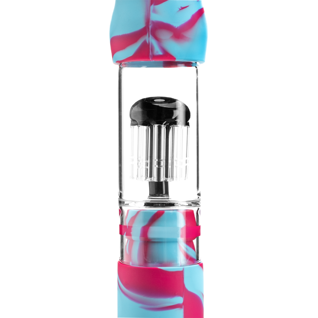 Medusa Customs Silicone Straight Tube w/Percolator - Headshop.com