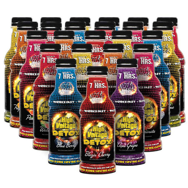 24PC Starter Kit - High Voltage Detox Liquid - 16oz/Assorted - Headshop.com