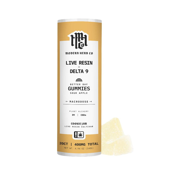 Modern Herb Co Live Resin Delta 9 Macrodose Gummies - Headshop.com