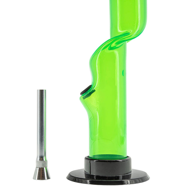 Acrylic Kink Neck Bong 9-12" Acrylic Kink Neck Bong - Multiple Colors