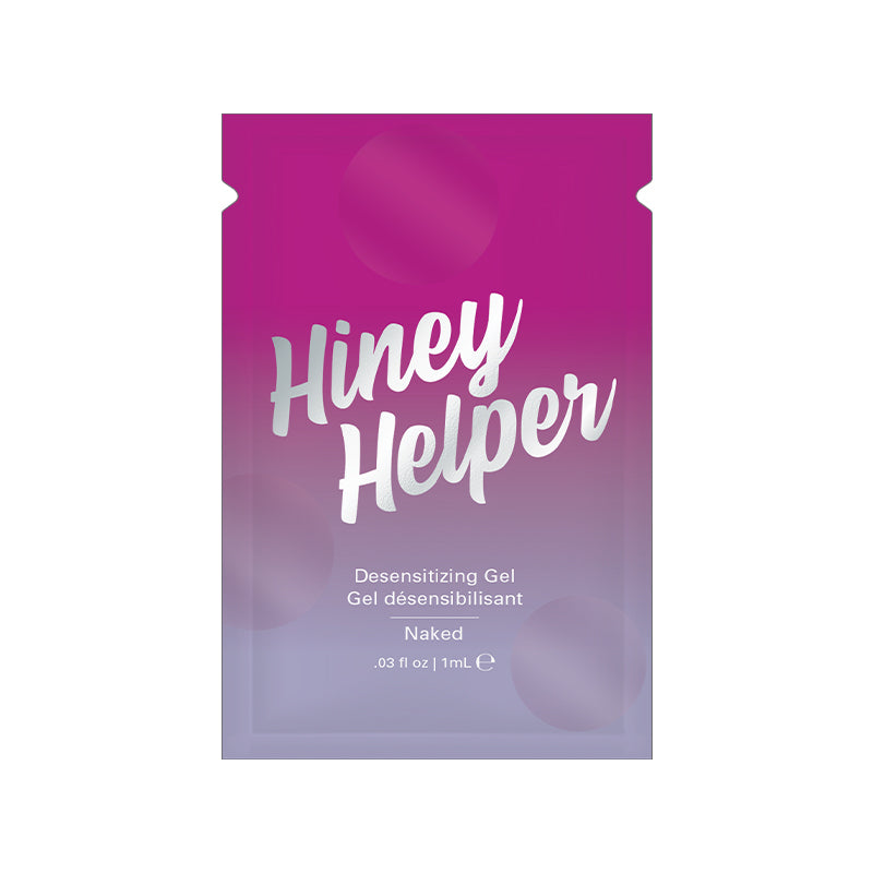 Jelique Hiney Helper Desensitizing Gel .03 oz Foil - Headshop.com