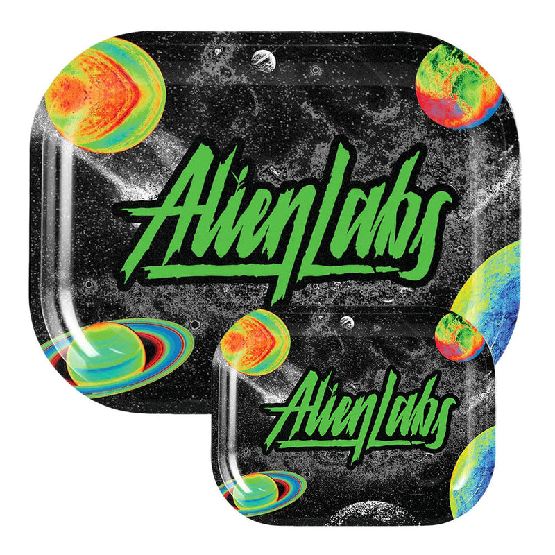 Alien Labs Metal Rolling Tray | Space - Headshop.com