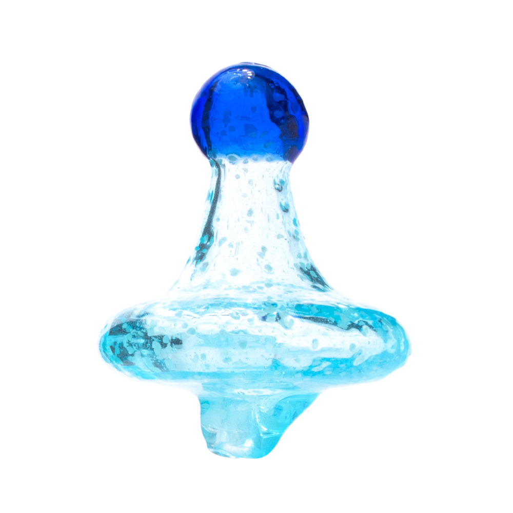 Blue Blood Spiral Carb Caps - Headshop.com