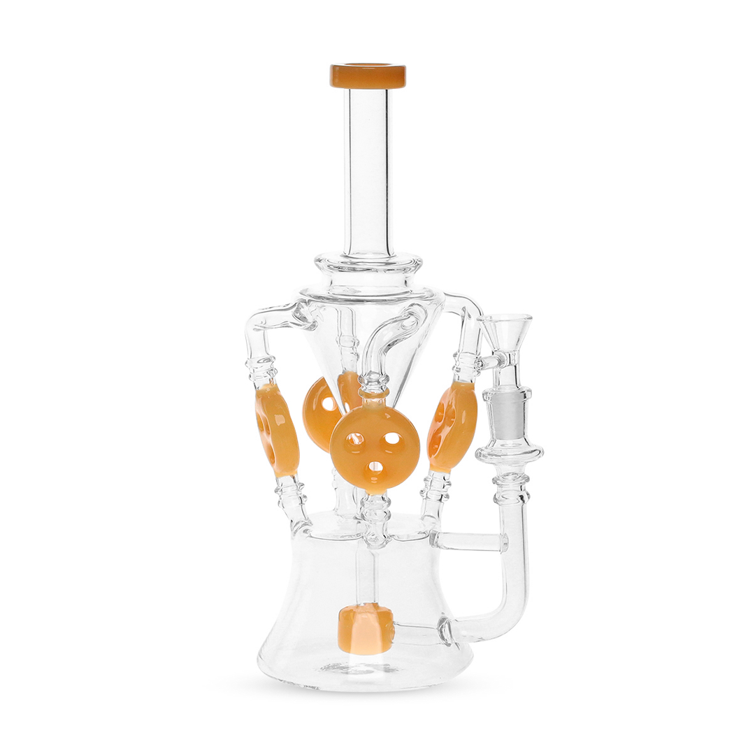 Medusa Customs 420 10.5" Quad Recycler - Headshop.com