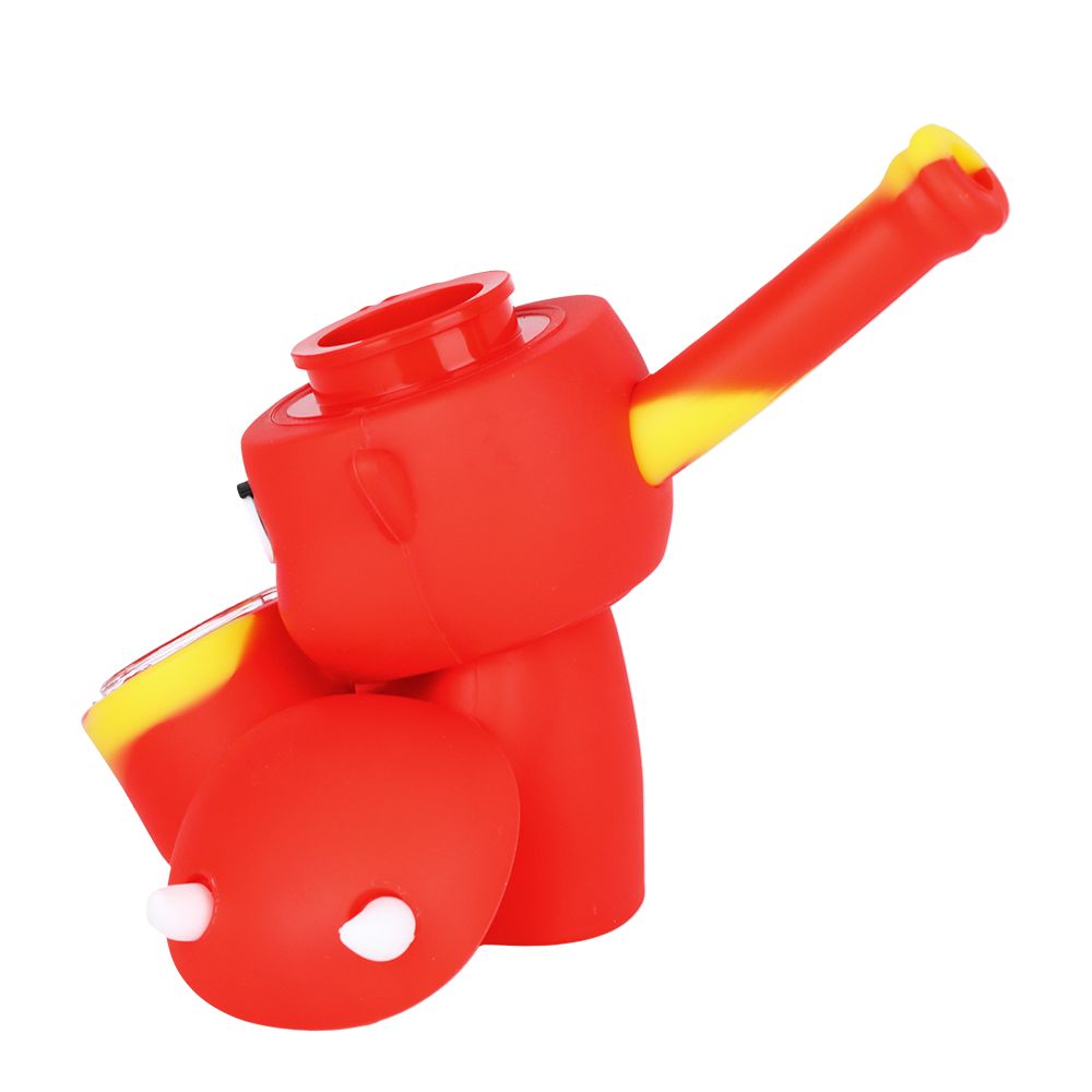 Little Devil Secret Stash Silicone Hand Pipe - 4" - Headshop.com