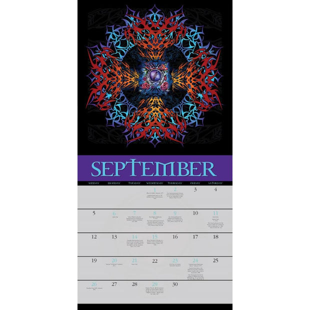 Grateful Dead 2027 Wall Calendar - 12" x 12"