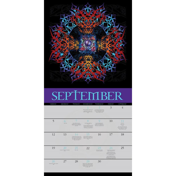 Grateful Dead 2027 Wall Calendar - 12" x 12"
