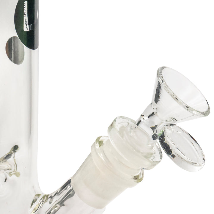 LA Pipes "No BS" 8 Inch Straight Bong - Headshop.com