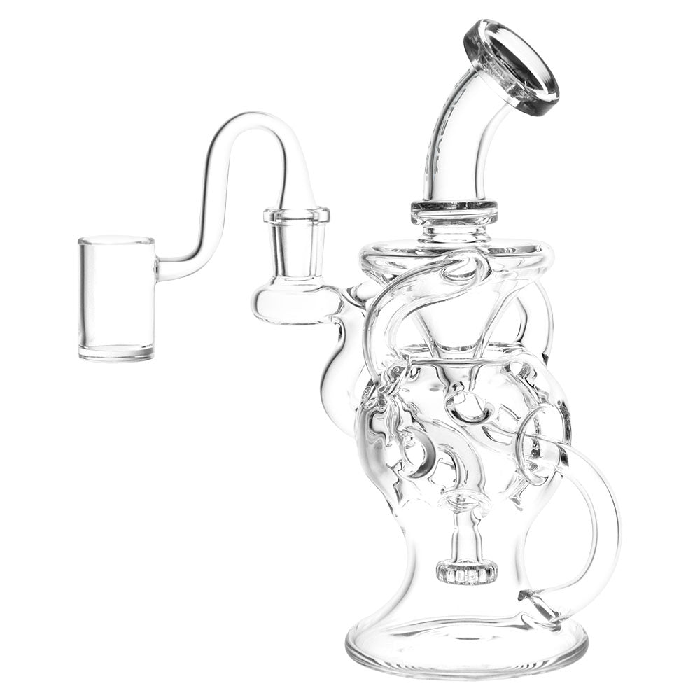 Pulsar Super Ball Egg Style Recycler 3 Arm Rig - 7.75" / 14mm F / Clear - Headshop.com
