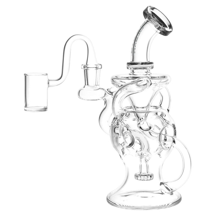 Pulsar Super Ball Egg Style Recycler 3 Arm Rig - 7.75" / 14mm F / Clear - Headshop.com