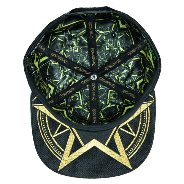 Grassroots Secret Society Gold Snapback Hat