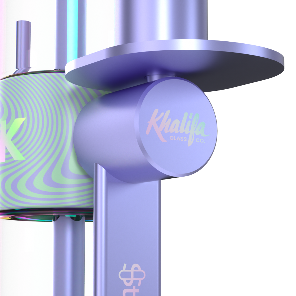 Khalifa x Stündenglass Gravity Infuser - Violet Sky / Mints - Headshop.com