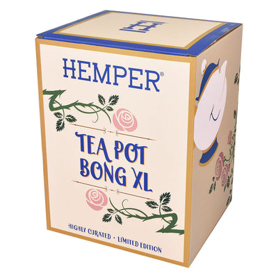 Hemper Tea Pot XL Water Pipe | 8" | 14mm F - Headshop.com