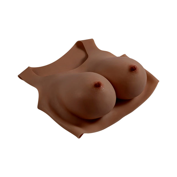 Gender X Undergarments Plate E-Cup Silicone Dark - Headshop.com